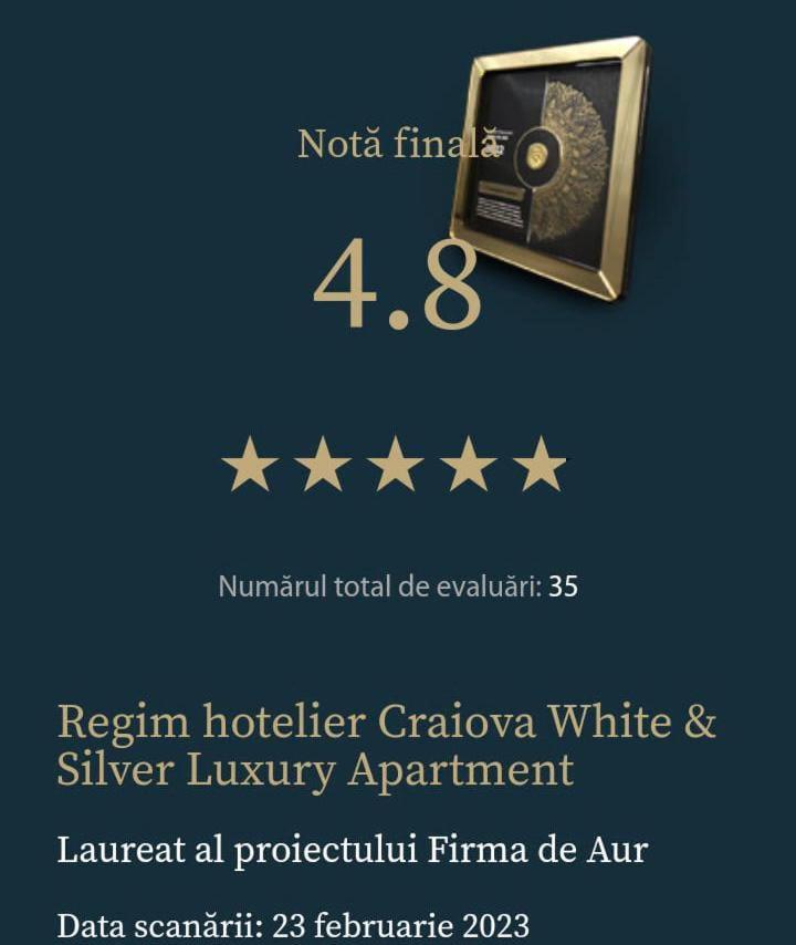 Elegant & Silver Luxury Apartament Craiova Luaran gambar
